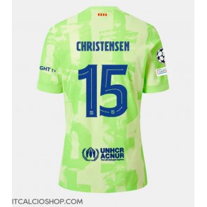 Barcelona Andreas Christensen #15 Terza Maglia 2024-25 Manica Corta